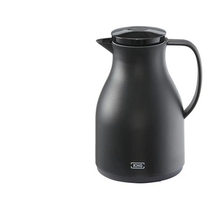 KHG Isolierkanne 1 l Anton - schwarz - Kunststoff,Glas - 24 cm - 14.0 | Möbel Kraft