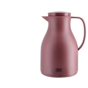 KHG Isolierkanne 1 l rot Anton | rot | Kunststoff,Glas | 22,5 cm |