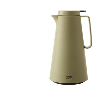 KHG Isolierkanne - grün - Kunststoff,Glas,Silikon - 27 cm - 14.5 | Möbel Kraft