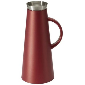 KHG Isolierkanne schmal | rot | Edelstahl,Kunststoff | 32,5 cm | 13.8 |