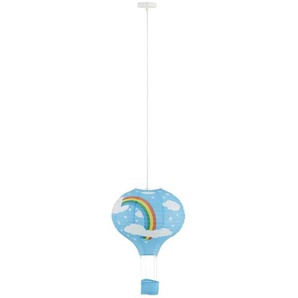 KHG Kinderpendelleuchte - blau - Materialmix - 150 cm - 39.0 | Möbel Kraft