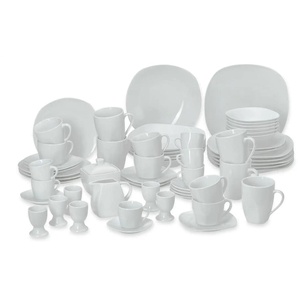KHG Kombiservice 62-teilig Tivoli - weiß - Materialmix | Möbel Kraft