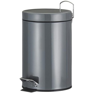 KHG Kosmetikeimer 3 l   ¦ grau ¦ Maße (cm): H: 26  Ø: 16.8