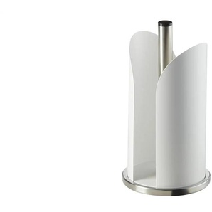 KHG Küchenrollenhatler   ¦ weiß ¦ Edelstahl,Metall,Kunststoff ¦ Maße (cm): H: 29,5  Ø: 15.7