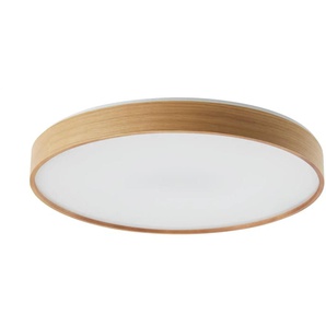 KHG LED-Deckenleuchte 1-flammig Eichenholz ´groß´ - holzfarben - Materialmix - 8 cm - 60.0 | Möbel Kraft