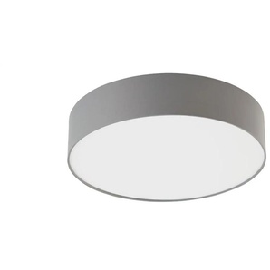 KHG LED-Deckenleuchte 1-flammig Stoffschirm grau - grau - Materialmix - 11 cm - 45.0 | Möbel Kraft