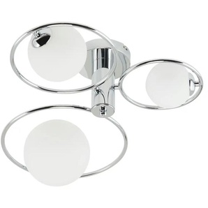 KHG LED Deckenleuchte 3-flammig | silber | 16 cm | 62.0 |