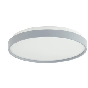 KHG LED-Deckenleuchte   ¦ grau ¦ Maße (cm): H: 6,5  Ø: 38