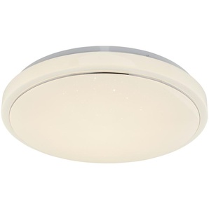 KHG LED-Deckenleuchte  mit Fernbedienung   ¦ weiß ¦ Maße (cm): H: 10  Ø: 38.5