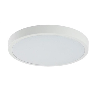 KHG LED-Deckenleuchte  weiß mit Sterneneffekt   ¦ weiß ¦ Maße (cm): H: 5  Ø: 38