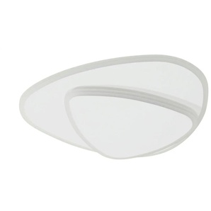 KHG LED-Deckenleuchte  weiß `Ovale`   ¦ weiß ¦ Maße (cm): B: 38 H: 5,5 T: 33.0