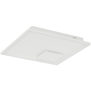 KHG LED-Deckenleuchte weiß  ´quadrat  groß´   ¦ weiß ¦ Maße (cm): B: 41 H: 5 T: 41.0