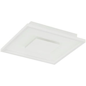 KHG LED-Deckenleuchte weiß  ´quadrat  klein´   ¦ weiß ¦ Maße (cm): B: 31 H: 5 T: 31.0