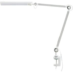 KHG LED-Klemmleuchte, 1-flammig, weiß mit Touchpad - weiß - Materialmix - 70,3 cm - 132,8 cm - 66,7 cm | Möbel Kraft