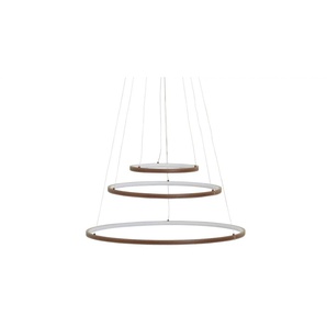 KHG LED-Pendelleuchte   ¦ braun ¦ Maße (cm): H: 150  Ø: 70