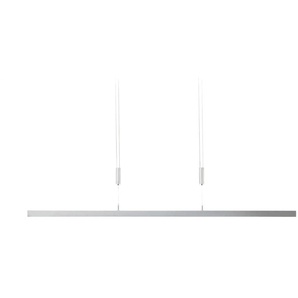 KHG LED-Pendelleuchte chrom mit indirekter Beleuchtung - silber - Materialmix - 80 cm - 150 cm - cm 5,0 | Möbel Kraft