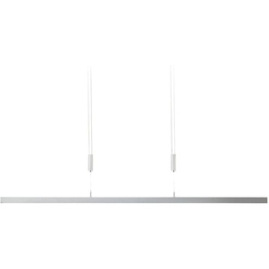 KHG LED-Pendelleuchte  chrom mit indirekter Beleuchtung   ¦ silber ¦ Maße (cm): B: 80 H: 150 T: 5.0