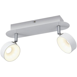 KHG LED-Spot, 2-flammig weiß ¦ weiß ¦ Maße (cm): B: 28 H: 15 T: 8