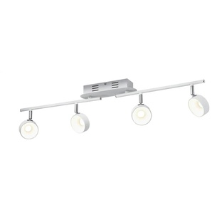 KHG LED-Spot 4-flammig weiß - weiß - Materialmix - 83,5 cm - 18,5 cm - cm 8,0 | Möbel Kraft