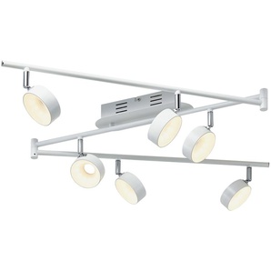 KHG LED-Spot  6-flammig weiß   ¦ weiß ¦ Maße (cm): B: 180,5 H: 21 T: 8.0