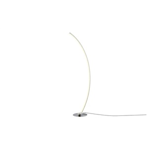 KHG LED-Stehleuchte chrom mit Farbwechsler - silber - Materialmix - 43,5 cm - 142 cm - cm 25,0 | Möbel Kraft