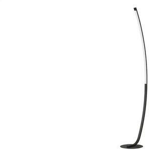 KHG LED-Stehleuchte  schwarz mit Dimmer   ¦ schwarz ¦ Maße (cm): B: 25 H: 150 T: 41.0
