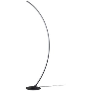 KHG LED-Stehleuchte, schwarz mit Farbwechsler - schwarz - Materialmix - 43,5 cm - 142 cm - 25 cm | Möbel Kraft