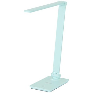 KHG LED-Tischleuchte  blau mit Qi-Charger   ¦ blau ¦ Maße (cm): B: 32,5 H: 37 T: 11.0