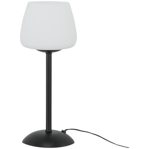 KHG LED-Tischleuchte, 1-flammig, schwarz - Materialmix - 30 cm - [14.0] | Möbel Kraft