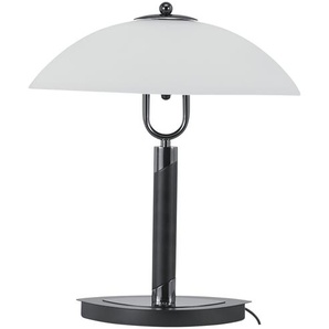 KHG LED-Tischleuchte, 1-flammig, schwarz - Materialmix - 33 cm - 38 cm - 11,5 cm | Möbel Kraft