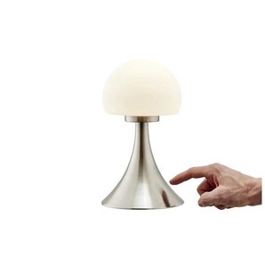 KHG LED-Tischleuchte 1-flammig - silber - Materialmix - 26 cm - 15.0 | Möbel Kraft