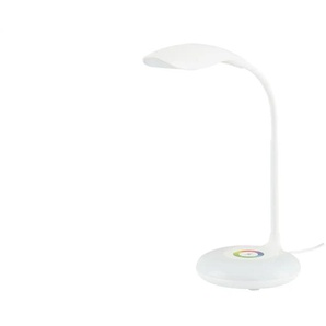 KHG LED-Tischleuchte 1-flammig weiß - Materialmix - 48 cm - 13.0 | Möbel Kraft