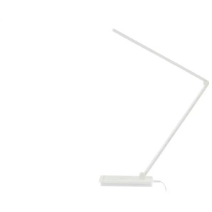 KHG LED-Tischleuchte weiß mit Qi-Charger - weiß - Materialmix - 36 cm - 38 cm - cm 11,6 | Möbel Kraft