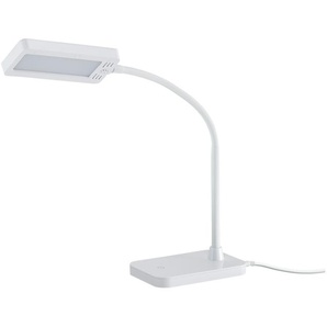 KHG LED-Tischleuchte, weiß - weiß - Materialmix - 16 cm - 40 cm - 10 cm | Möbel Kraft