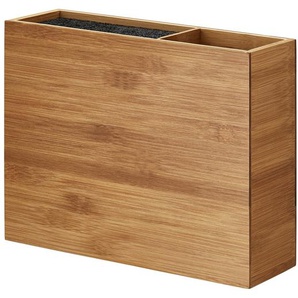 KHG Messerblock   ¦ holzfarben ¦ Maße (cm): B: 9 H: 21,5