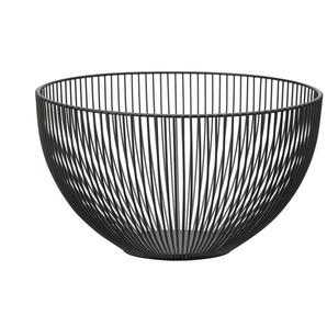 KHG Obstkorb | schwarz | Edelstahl | 14 cm | 25.0 |