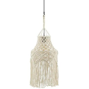 KHG Pendelleuchte   ¦ beige ¦ Maße (cm): H: 180  Ø: 30