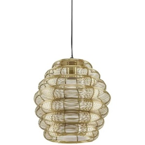 KHG Pendelleuchte ¦ gold ¦ Maße (cm): H: 100 Ø: 23