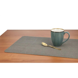 KHG Platzmatte - grau - Kunststoff - 33 cm | Möbel Kraft
