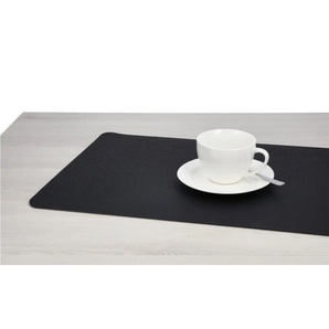 KHG Platzmatte - schwarz - Kunststoff - 33 cm | Möbel Kraft