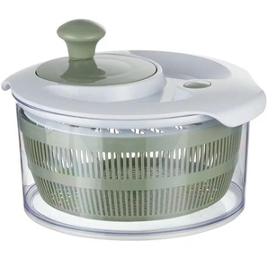 KHG Salatschleuder ¦ weiß ¦ Kunststoff ¦ Maße (cm): B: 24,5 H: 18