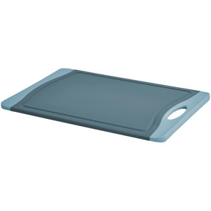 KHG Schneidebrett - blau - Kunststoff, KLEON-Beschichtung - 36,8 cm - 0,9 cm - 25,4 cm | Möbel Kraft