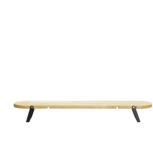 KHG Serviertablett XXL  Tabletts aus Akazienholz ¦ holzfarben ¦ Holz ¦ Maße (cm): B: 16,5 H: 8,5