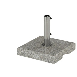 KHG Sonnenschirmständer aus Granit - Materialmix - 38 cm - 35 cm - cm 38,0 | Möbel Kraft