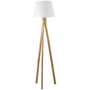KHG Stehleuchte 1-flammig | holzfarben | 160 cm | 40.0 |