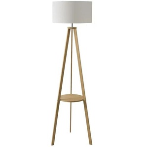 KHG Stehleuchte   ¦ holzfarben ¦ Maße (cm): B: 50 H: 151 T: 44.0