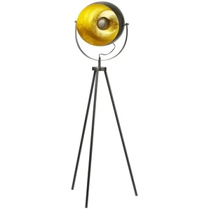 KHG Stehleuchte   ¦ schwarz ¦ Maße (cm): B: 50 H: 158 T: 66.0