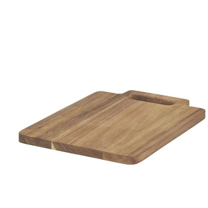 KHG Tablett eckig klein - holzfarben - Holz - 22,5 cm - 1,5 cm | Möbel Kraft
