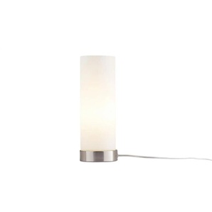 KHG Tischlampe aus Glas   ¦ silber ¦ Maße (cm): H: 30  Ø: 10.5