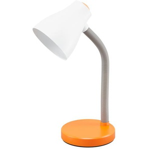 KHG Tischleuchte  1-flammig  orange/weiß   ¦ orange ¦ Maße (cm): H: 40  Ø: 14